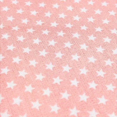 Baumwolle | mini Stars | Hellrosa